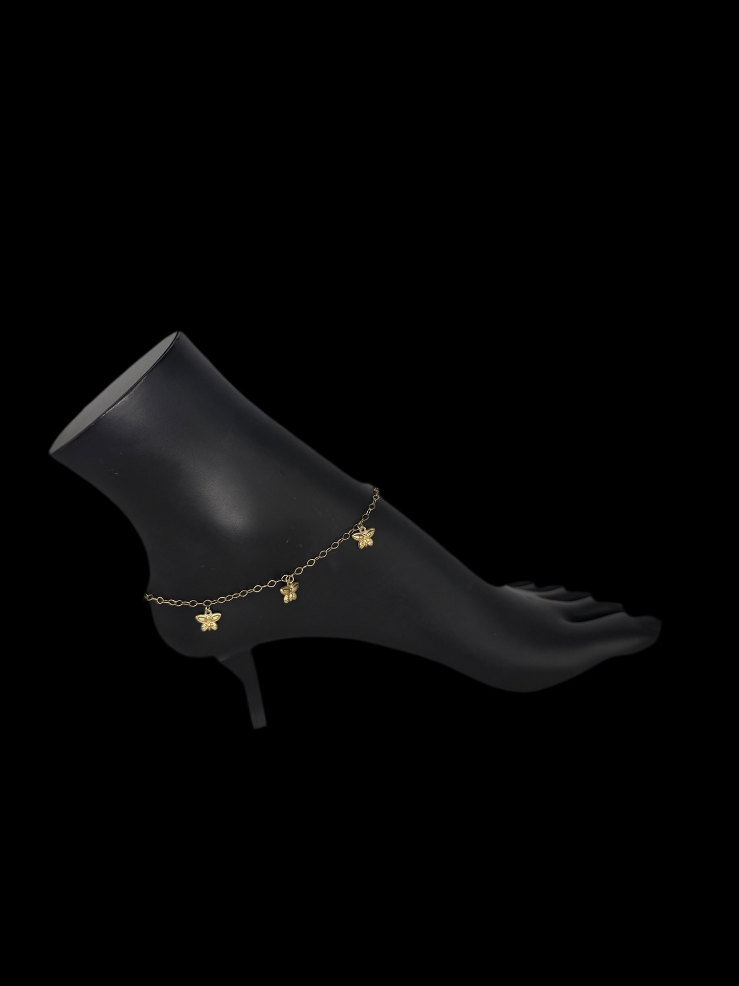 10k Butterfly Anklet