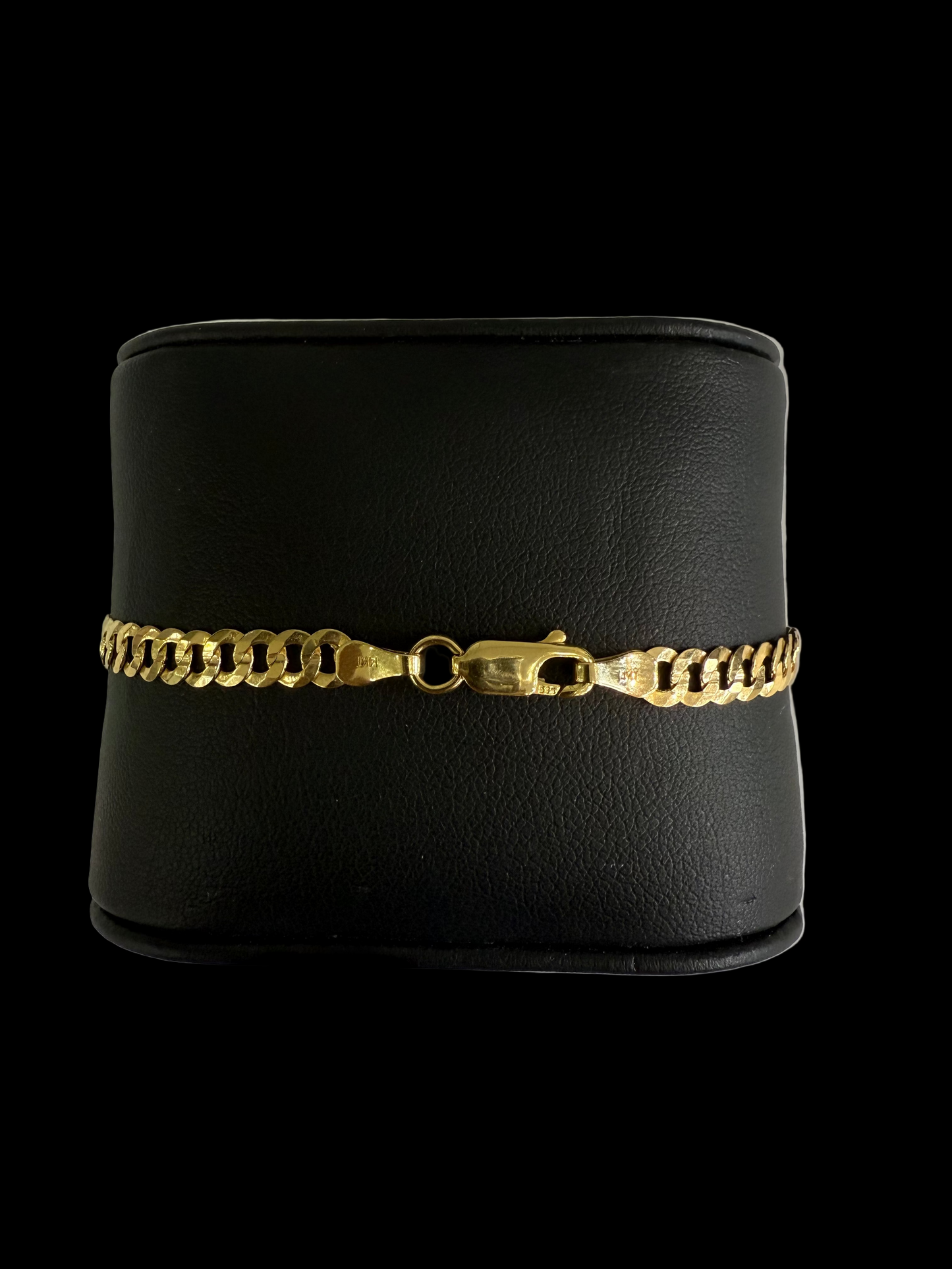 Pulsera corte brillo 14k