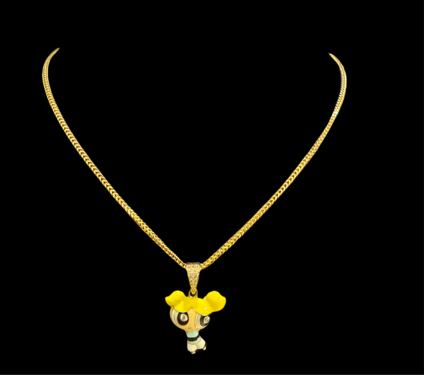 Cadena estilo franco con dije