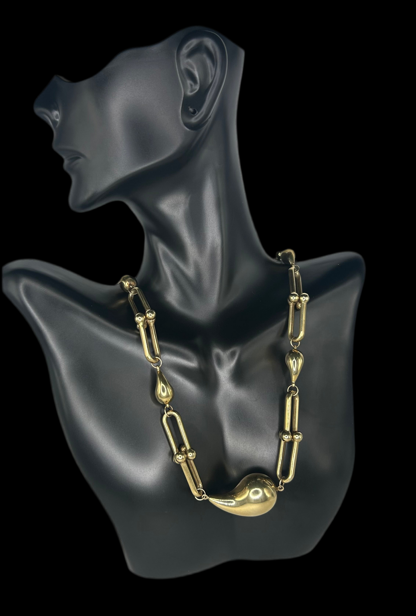 Gargantilla de gota estilo TIFF