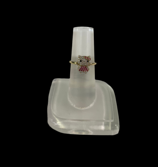 Anillo de kitty 10k