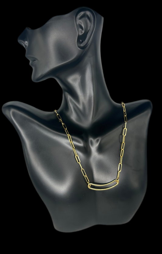 Gargantilla paper clip
