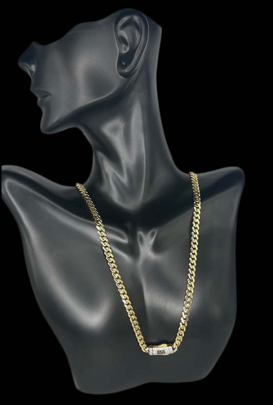 Cadena Mónaco 14k