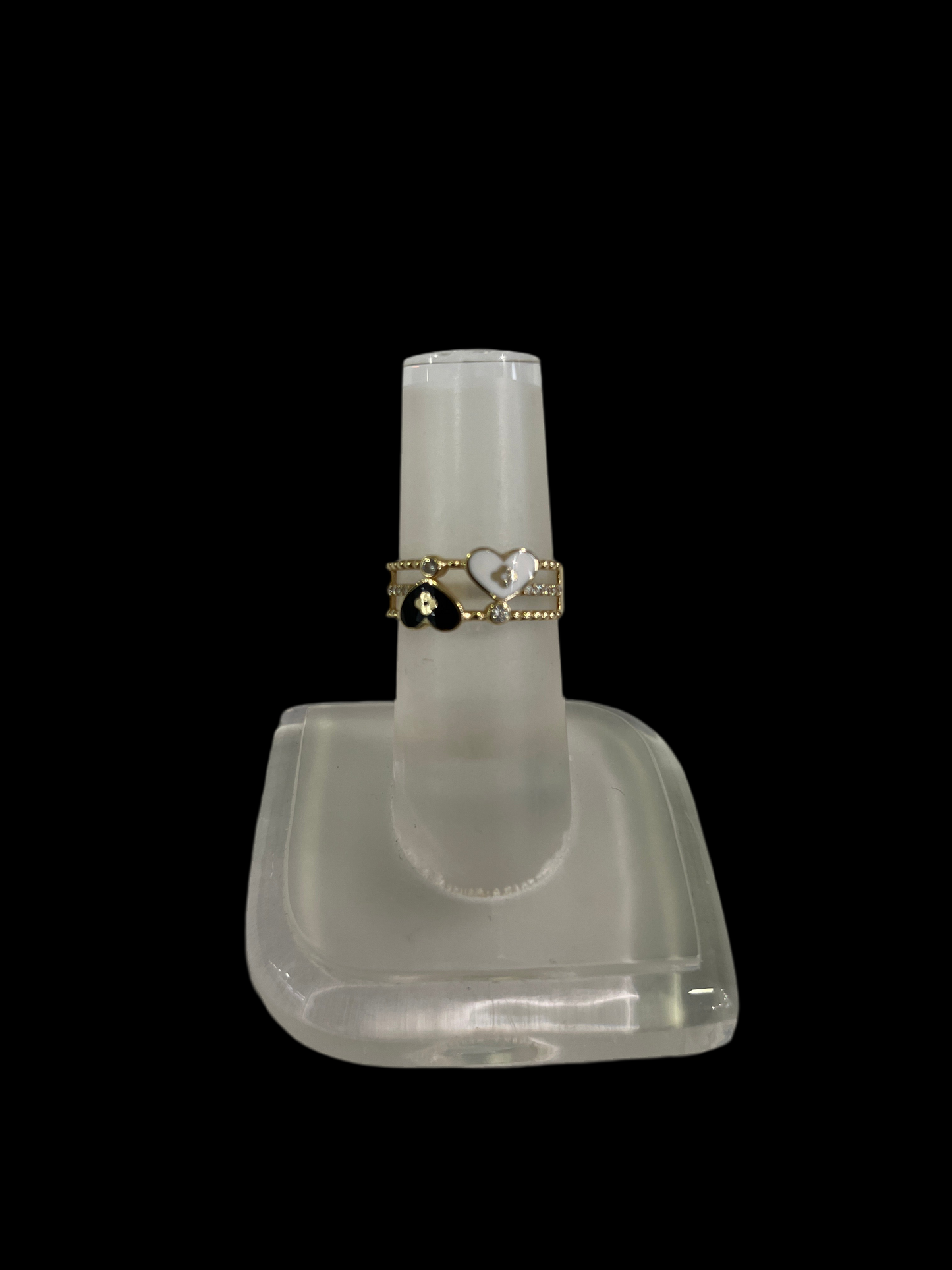 Anillo de corazón 14k