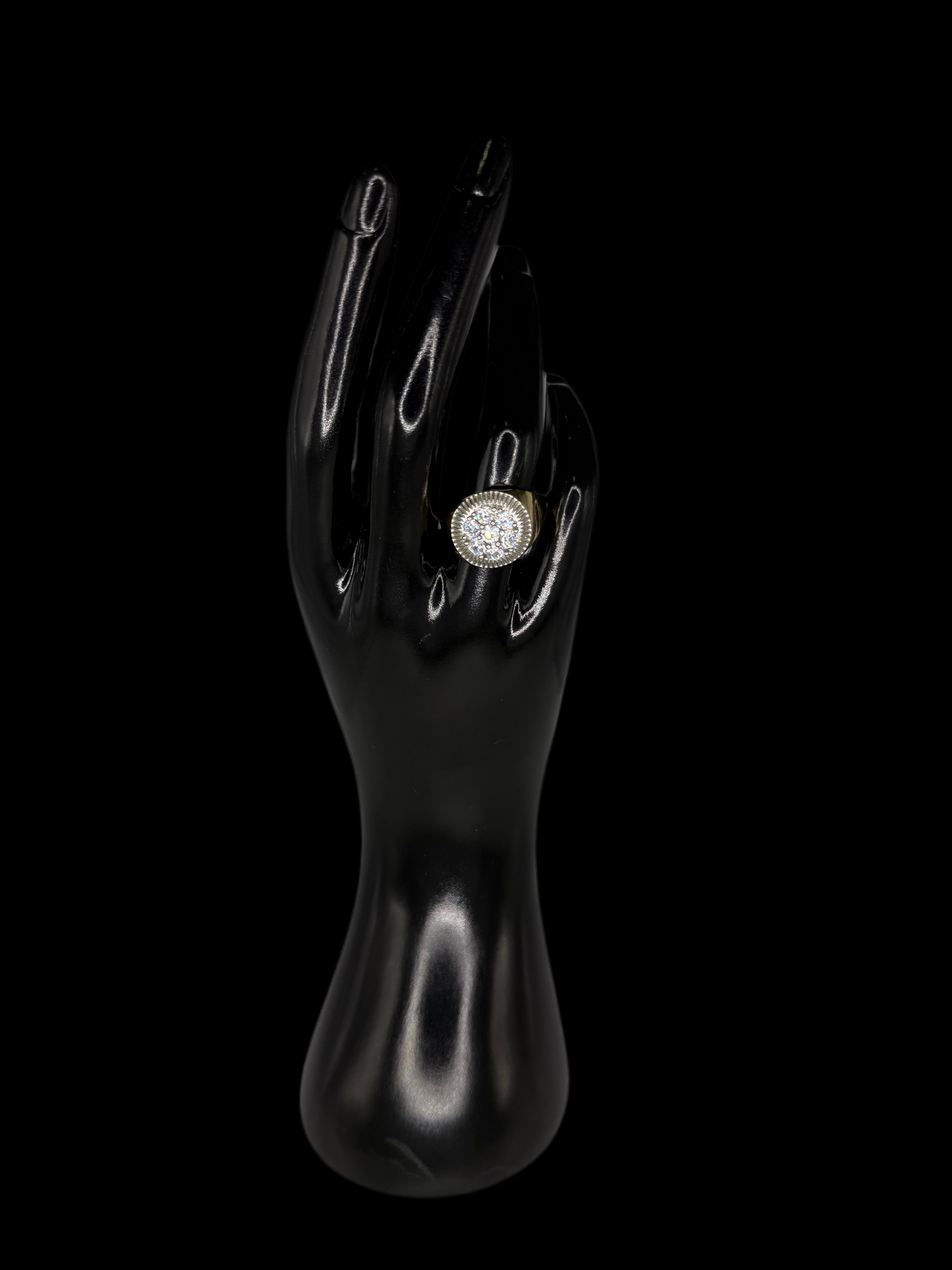 Anillo roseta 14k