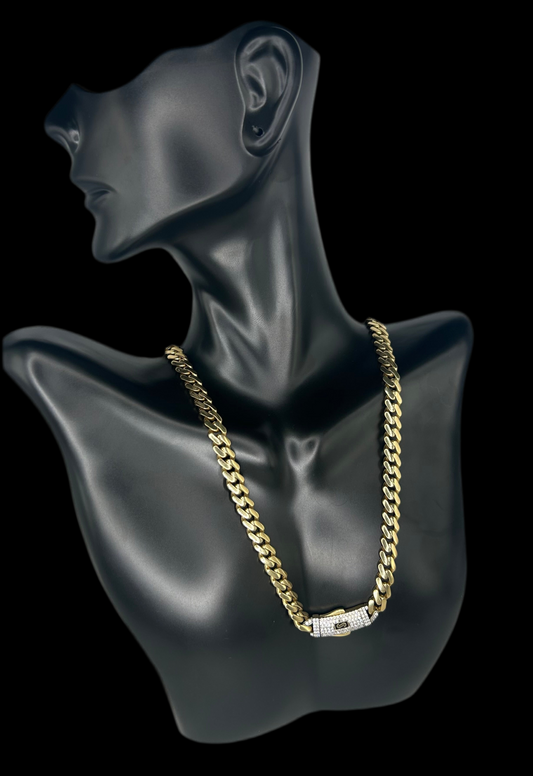 Cadena Mónaco 14k