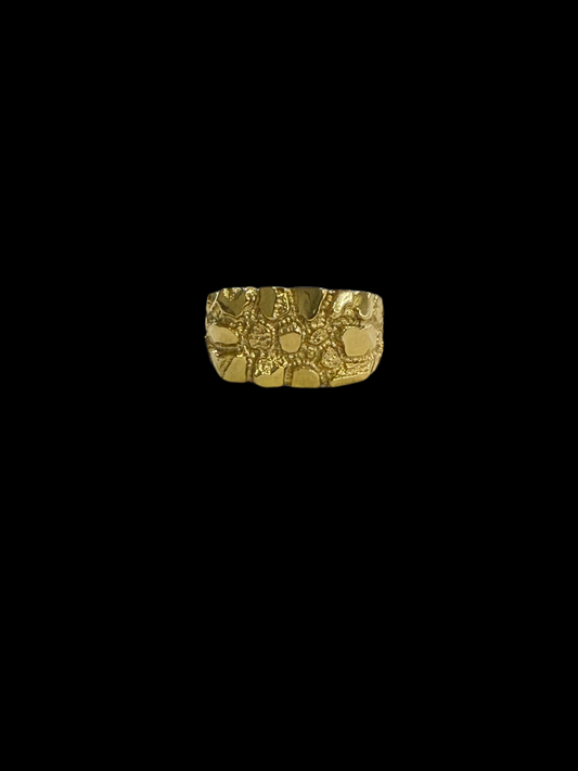 Anillo de hombre estilo nugget
